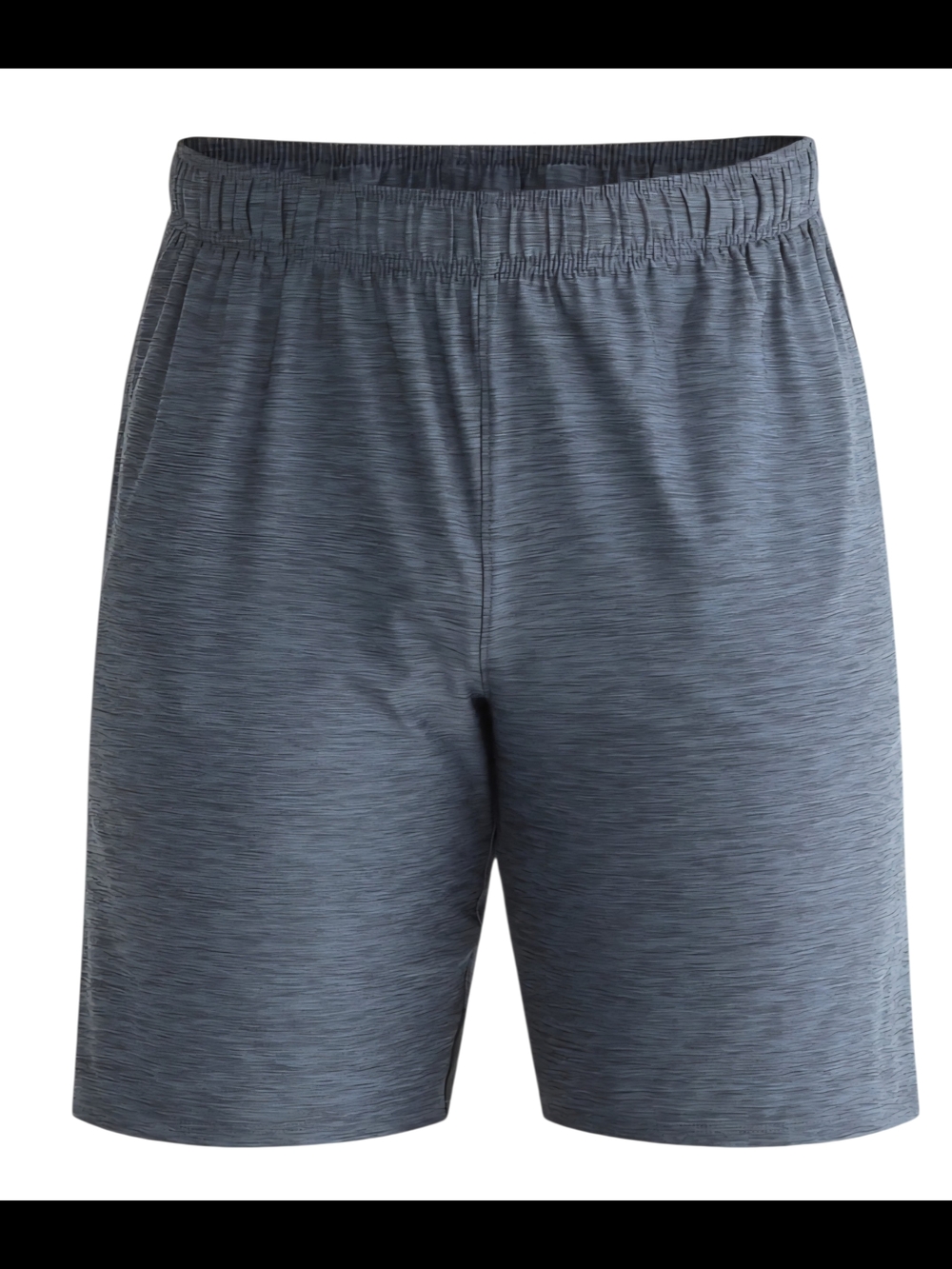 Athletic Works Men's Greystone Heather Elastic-Waist Athletic Shorts
